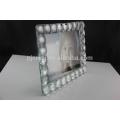 Eco-friendly reclaimed material crystal decoration photo frame ornament